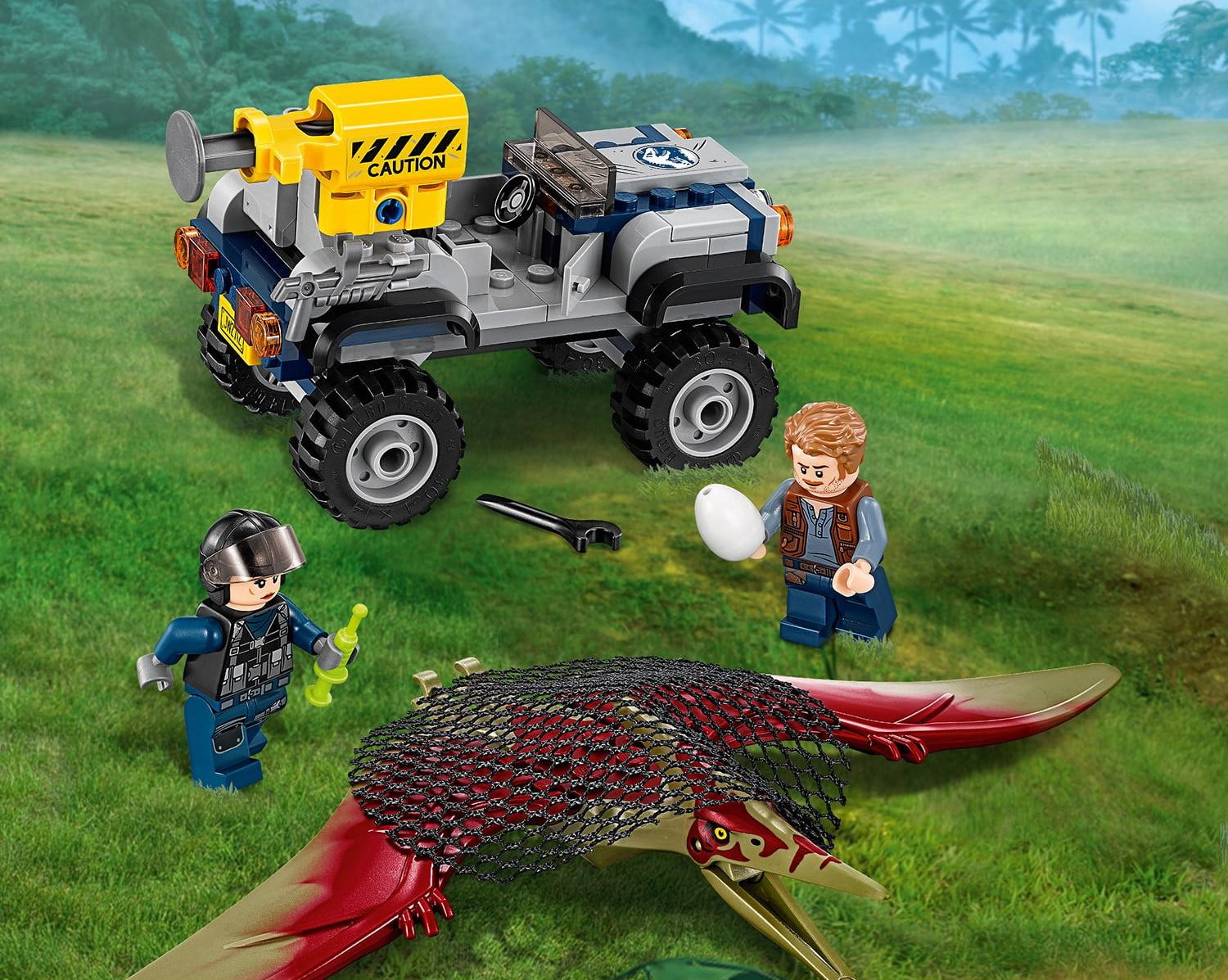 Конструктор Lego Jurassic World – Погоня за Птеранодоном  